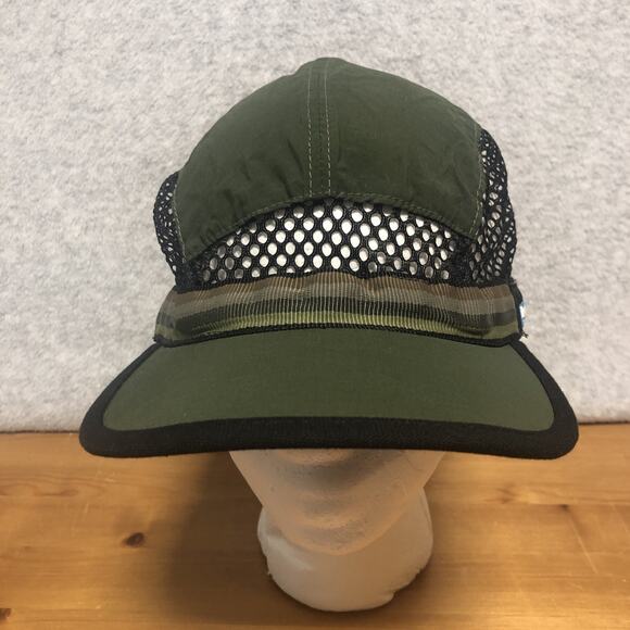 Kavu Hat Cap Strap Back Medium Green Black Mesh Hiking Outdoor  Mens - Picture 1 of 10